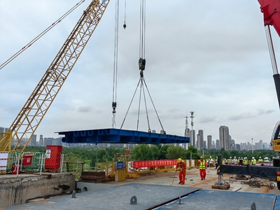 武漢長豐橋提升改造工程全線貫通，市政建設再譜新篇